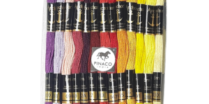 Anchor Stranded Cotton Assorted Skeins 02222 (8MTR Skeins 50 pcs = 2 Shade of Each 25 Shades)